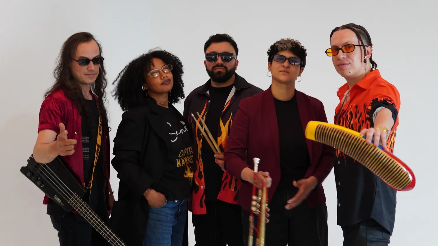 Banda Capital Kandela junto a El Rocha